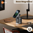 Carregador por Indução Basike Ba WXC 140 15W Despertador Pixel Bluetooth Sem Fio Rápido