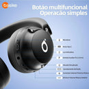 Fone de Ouvido Basike Ba FON 137 Bluettoh ANC Redução de Ruído Ativo com Microfone