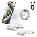 Carregador por Indução 3 em 1 Basike Ba WXC 011 15W Compativel Universal Dobravél