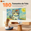 Projetor Basike Ba TY 366 Portatol Android HDMI TV Ultra HD 1080p Wifi 6 Bluetooth