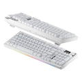 Teclado Basike Ba KEY 309 Mecânico Gamer RGB Gasket Mount Triplo Modo Layout Qwerty