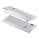 Teclado Basike Ba KEY 309 Mecânico Gamer RGB Gasket Mount Triplo Modo Layout Qwerty