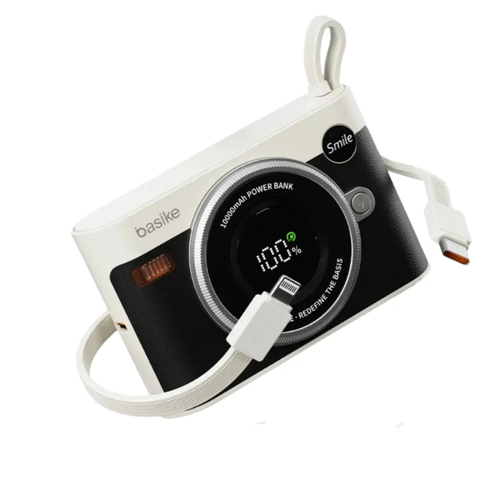 Powe Bank Basike Ba POW 384A 10.000mAh Turbo 22.5W Portátil Com Displa ...