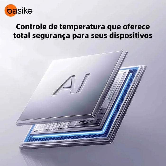 Power Bank Basike B177B 30.000mAh 22.5W Rápido Display em Led - Basike Brasil Oficial