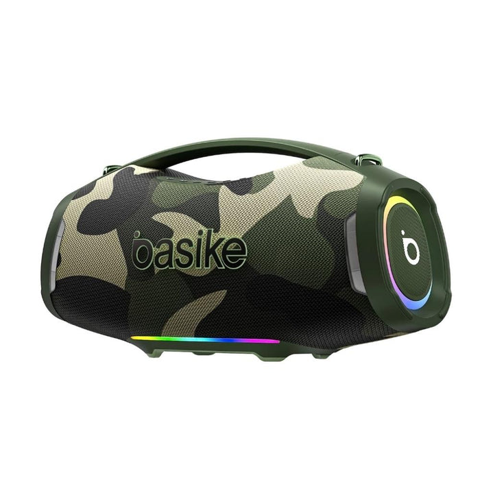 Caixa de Som Portátil Basike Ba RAD 440 Bluetooth 500W Graves Fortes 60000mAh IPX6 À Prova D'água RGB TWS Basike
