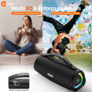 Caixa de Som Basike Ba RAD 289 160W Portátil Bluetooth IPX 6 15 Horas de Musica