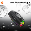Caixa de Som Basike BA RAD 304 200W Bluetooth Portátil IPX6 TWS Potência e Grave 30.000mAh