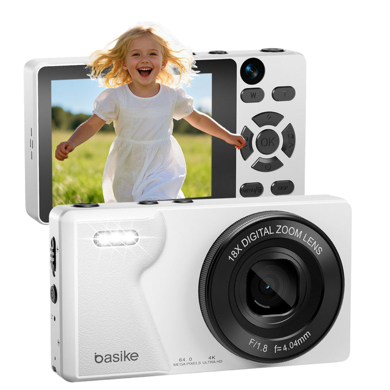 Câmera Fotográfica Basike Ba-CAM292 Digital Portatil 4K Ultra HD 1080P Cartão SD 32gb