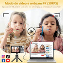 Câmera Fotográfica Basike Ba-CAM292 Digital Portatil 4K Ultra HD 1080P Cartão SD 32gb