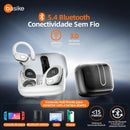 Fone de Ouvido Basike Ba FON 142 Bluetooth Tipo Gancho Para Corrida á Prova d`Àgua
