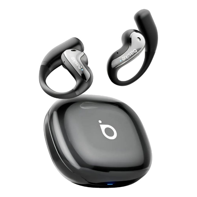 Fone De Ouvido Basike Ba FON 303 Bluetooth 5.4 TWS Sem Fio Esportivo tipo Gancho Open-ear