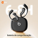Fone De Ouvido Basike Ba FON 303 Bluetooth 5.4 TWS Sem Fio Esportivo tipo Gancho Open-ear