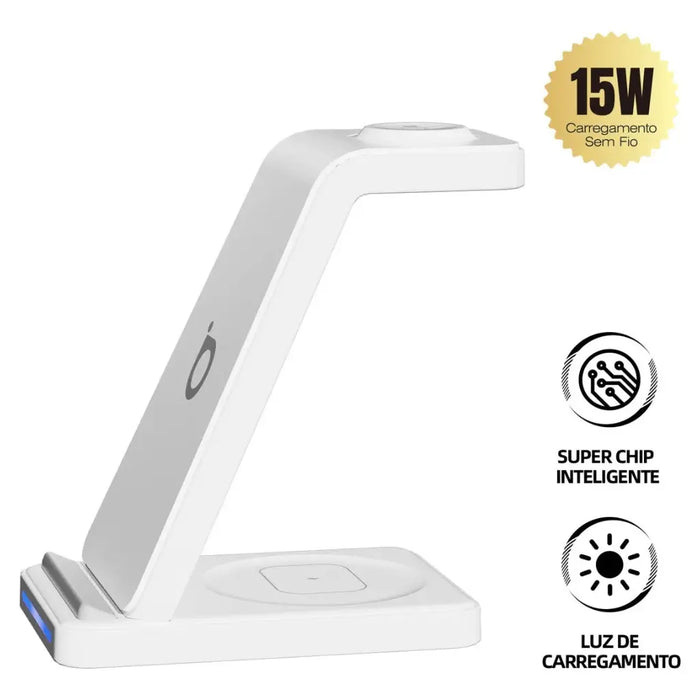 Carregador Por Indução 3 em 1 Basike Ba WXC 012 15W Rápido - Basike Brasil Oficial