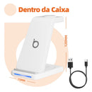 Carregador Por Indução 3 em 1 Basike Ba WXC 012 15W Rápido