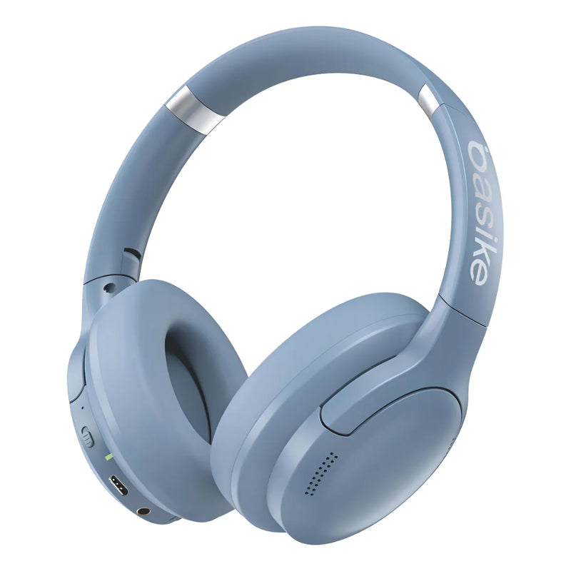 Fone De Ouvido Basike Ba FON 20420 HeadSet Bluetooth Com Redução de Ruído ANC HIFI Com Microfone