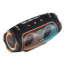 Caixa de Som Basike Ba RAD 295 80W Sem Fio Bluetooth IPX6 TWS RGB Portátil