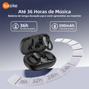 Fone de Ouvido Basike Ba FON 222 Bluetooth Tipo Gancho Esportivo