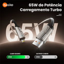 Cabo de Carregamento Basike PD100W 66W Rápido Tipo C Usb Lightning