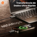 Cabo de Carregamento Basike PD100W 66W Rápido Tipo C Usb Lightning