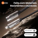 Cabo de Carregamento Basike PD100W 66W Rápido Tipo C Usb Lightning