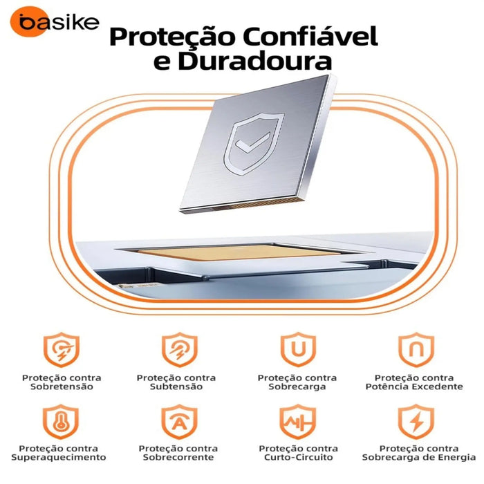 Powe Bank Basike B 205 10.000mAh Carregador Portátil Indução 22.5W - Basike Brasil Oficial