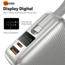 Power Bank Basike B 203 20.000mAh Carregamento Rápido Portátil 45 W 3 Sáidas