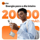 Power Bank Basike B 203 20.000mAh Carregamento Rápido Portátil 45 W 3 Sáidas