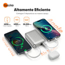 Power Bank Basike B 203 20.000mAh Carregamento Rápido Portátil 45 W 3 Sáidas