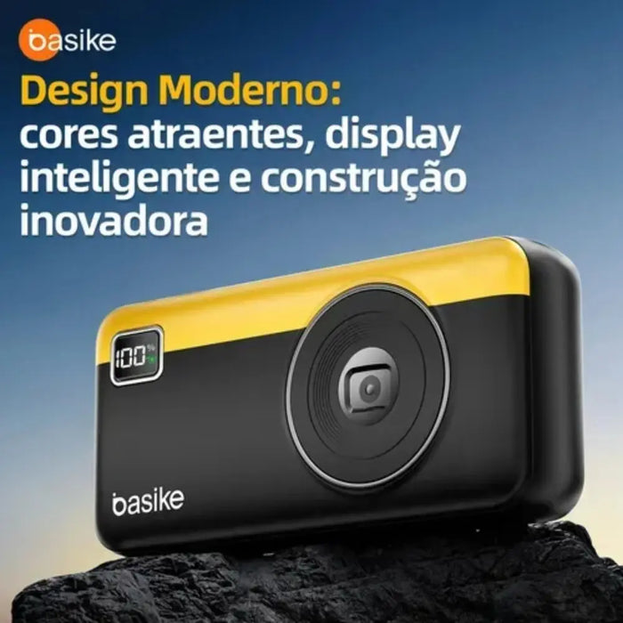 Power Bank Basike Ba POW 176 10.000mAh Carregador Super Rápido Portátil Universal - Basike Brasil Oficial