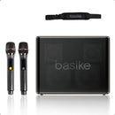 Caixa de Som Basike Ba RAD 066 120W Portátil com Microfone RGB com Alça