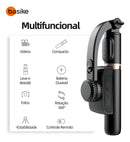 Tripé Estabilizadores Basike Ba-SPO257 Gimbal para Celular Selfie Extensível Automatico