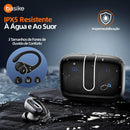 Fone de Ouvido Basike Ba FON 142 Bluetooth Tipo Gancho Para Corrida á Prova d`Àgua