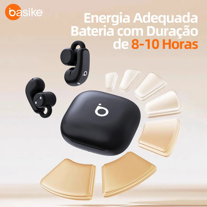 Fone de Ouvido Basike Ba FON 233 Bluetooth Ipx6 40 Horas Enc - Basike Brasil Oficial
