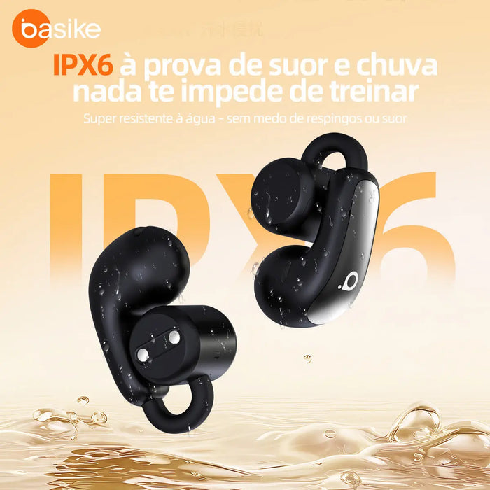 Fone de Ouvido Basike Ba FON 233 Bluetooth Ipx6 40 Horas Enc - Basike Brasil Oficial