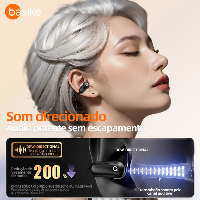 Fone de Ouvido Basike Ba FON 233 Bluetooth Ipx6 40 Horas Enc - Basike Brasil Oficial