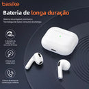 Fone de Ouvido Basike Ba FON 9856 Bluetooth 5.4 Compativel Sem Fio
