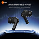 Fone de Ouvido Basike Ba FON 224 Bluetooth 5.4 Buds 60 Horas de Bateria Redução de Ruído