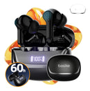 Fone de Ouvido Basike Ba FON 224 Bluetooth 5.4 Buds 60 Horas de Bateria Redução de Ruído