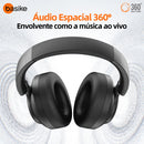 Fone de Ouvido Basike Ba FON 041 Bluetooth Com Microfone 30 Horas Cancelamento de Ruido