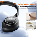 Fone de Ouvido Basike Ba FON 041 Bluetooth Com Microfone 30 Horas Cancelamento de Ruido