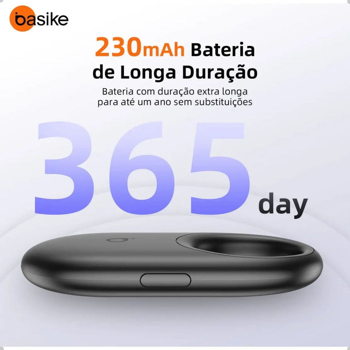 Rastreador Smart Basike DW 348 Tag Localizador Bluetooth Compatível Estilo Chaveiro Basike Brasil Oficial