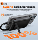 Power Bank Basike B 204 10.000mAh Carregamento Rápido 22.5w Magnético
