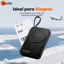 Power Bank Basike B 204 10.000mAh Carregamento Rápido 22.5w Magnético