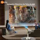 Projetor Basike Ba TY 129 Ultra HD 4K Wi-Fi Com Correnção Automática