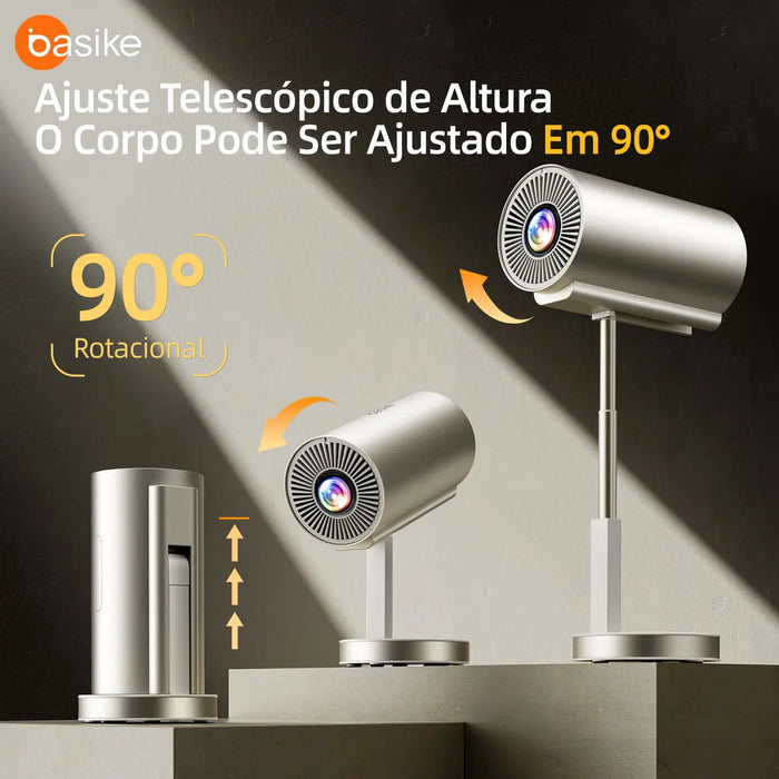 Projetor Basike Ba TY 129 Ultra HD 4K Wi-Fi Com Correnção Automática - Basike Brasil Oficial