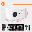 Projetor Basike Ba TY 163 HD 1080p Com Wifi Dual Band Com Foco automatico Bluetooth 20.000 Lumens.