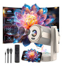 Projetor Basike Ba TY 216 HD Android 12 Wifi 6 Full 1080p 12000 lm ANSI