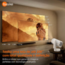 Projetor Basike Ba TY 216 HD Android 12 Wifi 6 Full 1080p 12000 lm ANSI