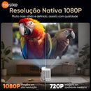 Projetor Basike Ba TY 268 Wi-Fi Ultra HD com Foco Automático Android 11