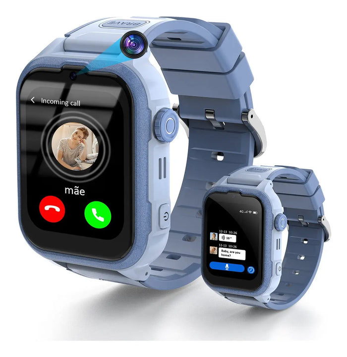 Smartwatch Basike S30 Kids 4G Com GPS Wifi e Câmera Modelo Infantil - Basike Brasil Oficial